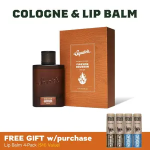 Cologne + Lip Balm 4-Pack (FREE Gift!) - Dr. Squatch | Mens Gifts | Gifts for Him