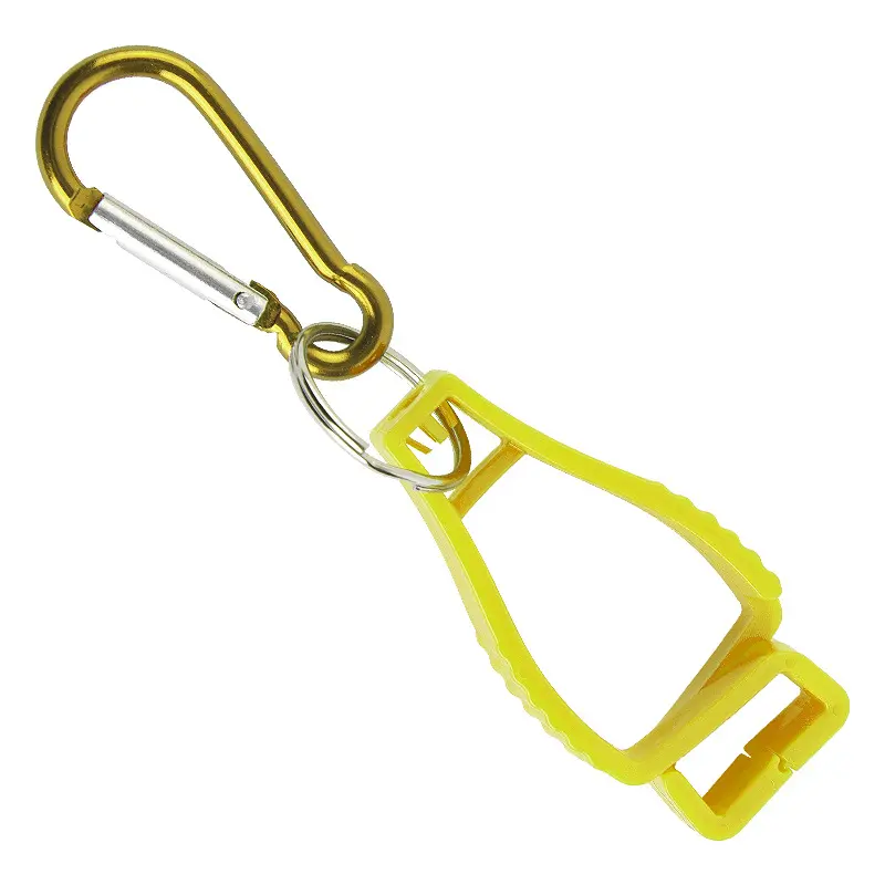 Yellow metal buckle