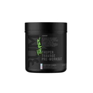 Raw Nutrition CBUM Thuper Thavage Essential Aminos Pre-Workout with 6400mg Beta Alanine 6000mg L-Citrulline 5000mg Creatine & 400mg Caffei