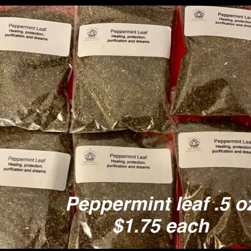 Plant-Derived Peppermint Leaf, 0.5oz Home Fragrance Accessory