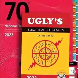 NFPA70 National electrical code -SOFTCOVER 2023 with TABS and Ugly's Electrical References