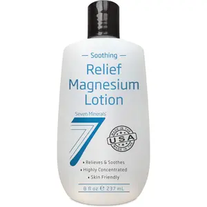 Seven Minerals Magnesium Lotion for Soothing Relief, Comfort & Relaxation - Lotion with Skin Care Ingredients for Skin Repair - Body Care Cosmetic