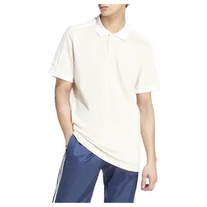 adidas Mens Adicolor Classics Striped Short Sleeve Shirt Casual Casual - Off White