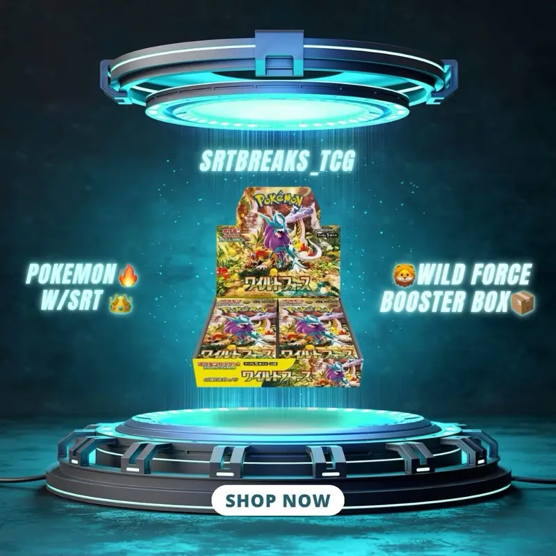 Wild Force Booster Box Japanese pokemon