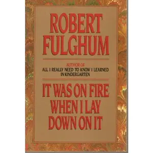 USED-It Was on Fire When I Lay down on It by Robert Fulghum (Paperback)