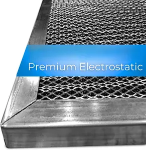 Washable Electrostatic HVAC Furnace  Filter, Lasts a Lifetime, 6 Stage Permanent  Filter, Healthier Home or Office,  The  - Increases flow (20x20x1)