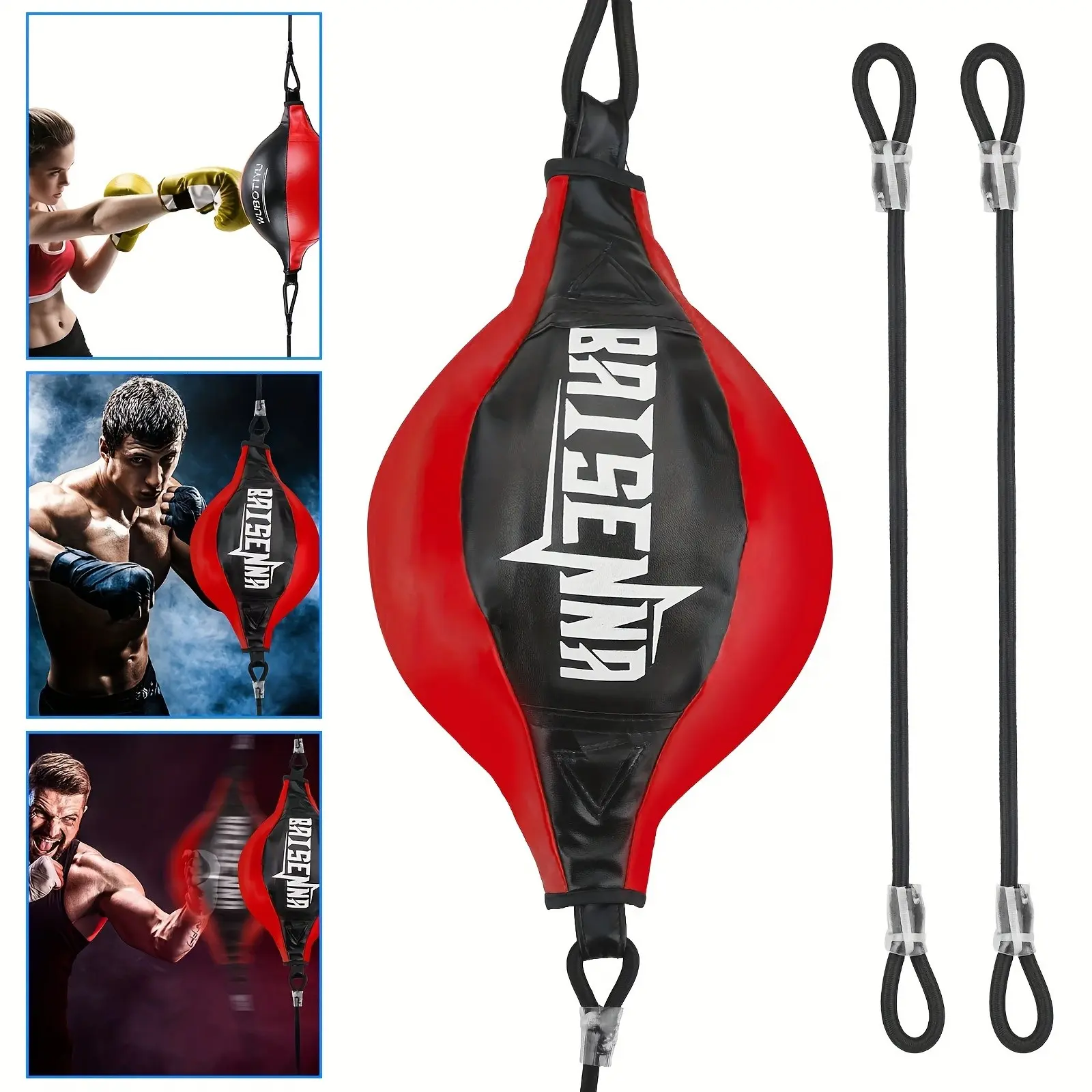 Professional PU Boxing Speed Ball, Home Stress Relief Agility Training Ball, Hand-Eye Coordination Punching Bag, Easy Install, Portable, Ideal for Home Gym, Boxing Speed Trainer, Training Boxing Equipment, Boxing Training Gear