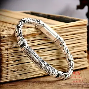 [925Sterling Silver Bracelet],Modern light luxury style bracelets for men and women,Neutral style,Unisex,Handmade,Elegant and versatile.