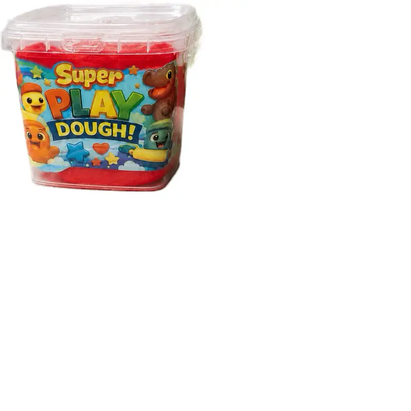 Kika Super Playdough, Non-Toxic, Colorful Modeling Clay for Kids' Creative Play
