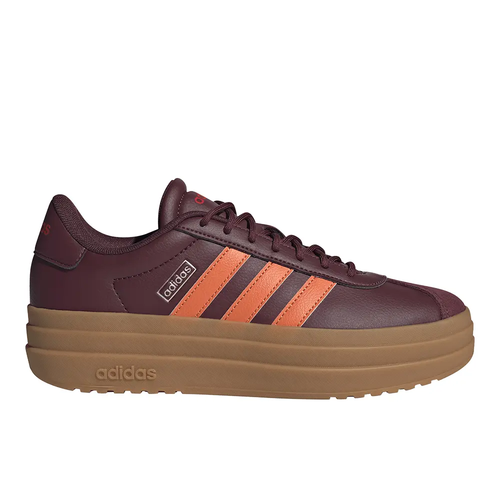 adidas Womens Vl Court Bold Sneakers Shoes Casual - Red