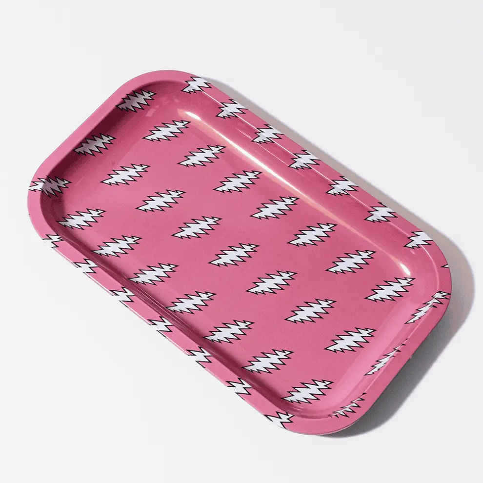 Blazy Susan Metal Tray | Medium Decorative Display Tray, Limited Edition