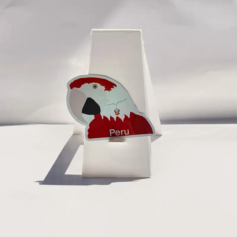 Peru Bird Holographic Sticker