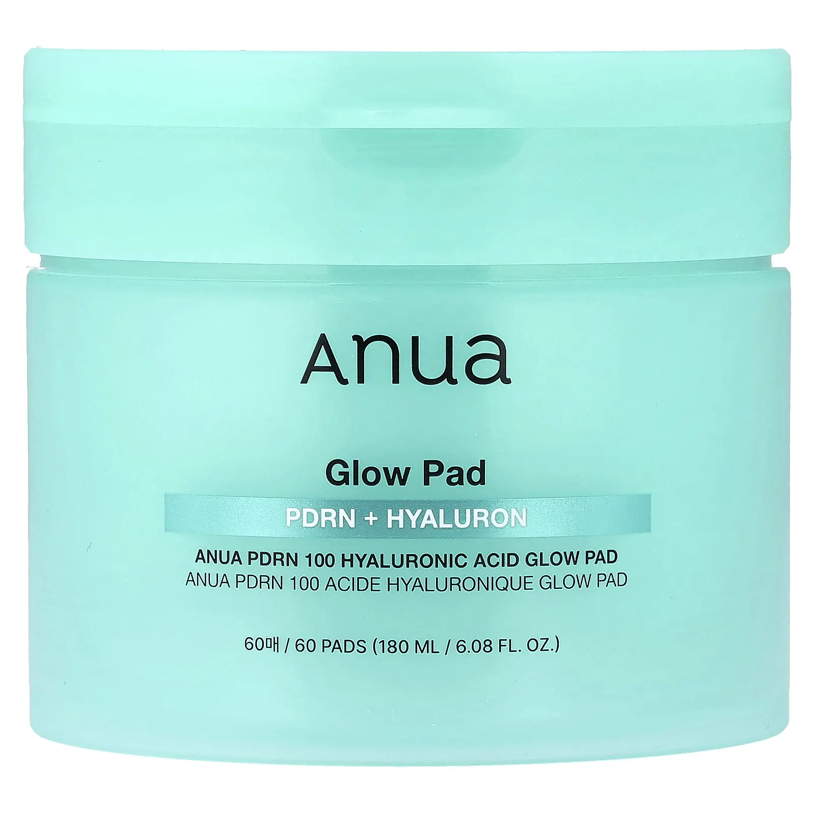 Anua PDRN 100 Hyaluronic Acid Glow Pad, 60 Pads