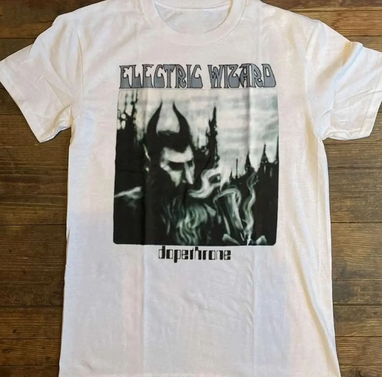 Electric Wizard Dopethrone T-Shirt 90s Heavy Metal Band Rock Shirt PP204 6