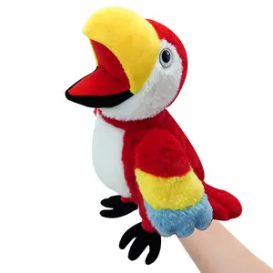 Dinosaur Hand Puppets 11.8 Inch Plush Stuffed Animals with