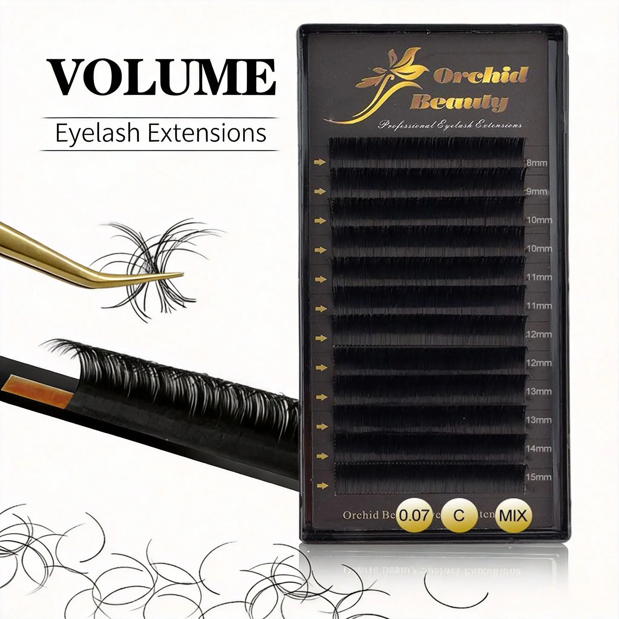 Classic Eyelash Extensions Soft Matte Individual Handmade Mink Fake Lashes Fluffy Volume Eyelashes Natural Dense Wholesale Supply Natural False Eyelashes Dramatic Fluffy Lash Thickened Lash