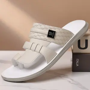 Old Man Wind Fashion Casual Slip-on Sandals Toe Fixed Slippers Walking Shoes Footwear sandals men