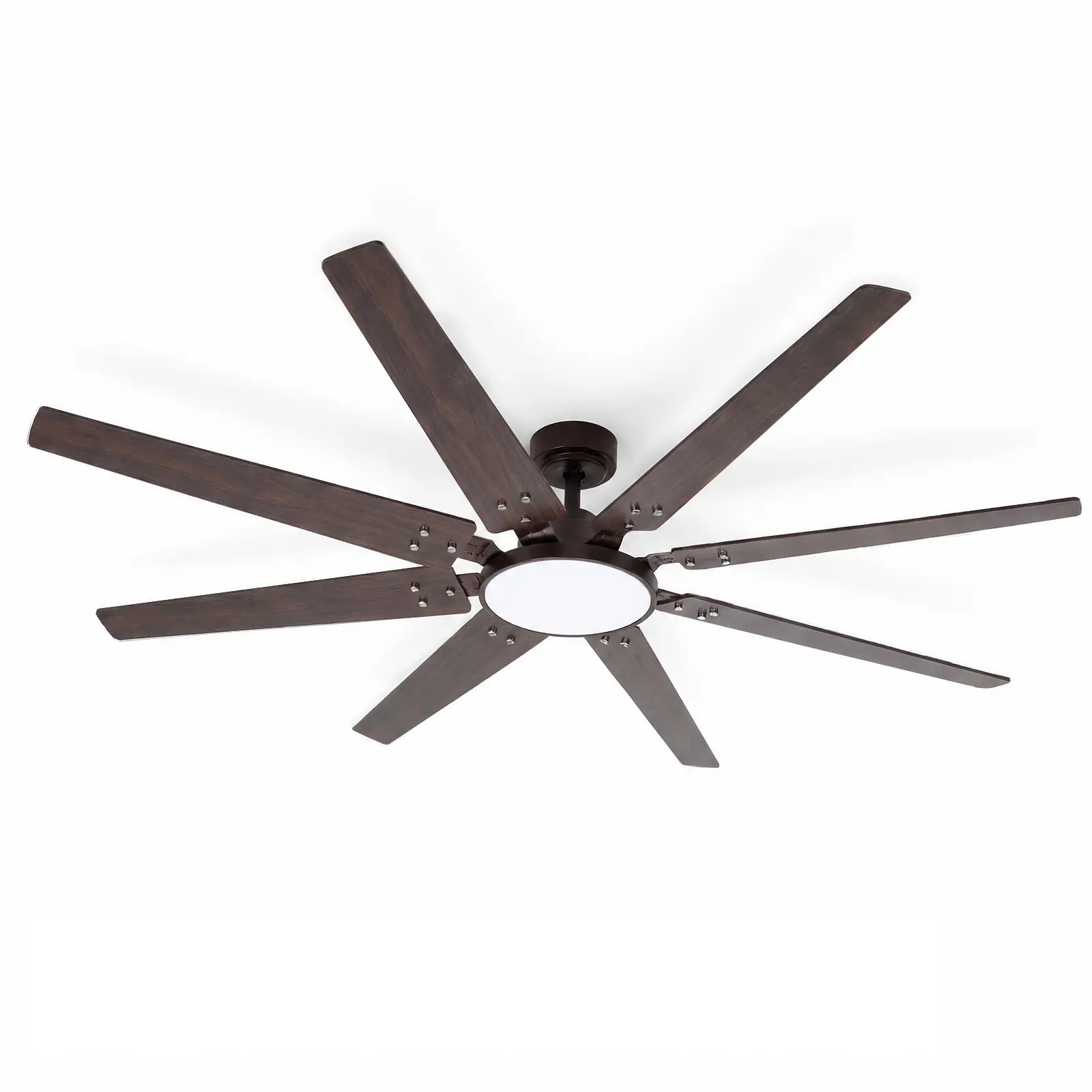 72" Large Ceiling Fan with Light & Smart App Control - 8-Blade Quiet DC Motor Modern Ceiling Fan with Remote for Living Room, Patio & Outdoor summerwins,dorm essentials,home decor,home essentials,camping essentials
