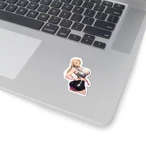 (Special) Anime Fan Inspired Cute Waifu Oppai Girl Decal Sticker, Kawaii Anime Girls Decal, Ecchi Girl, Manga, Tsunade Fan Art