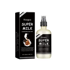 Hoegoa Leave-In Hair Spray Gently Moisturizes And Improves Frizz, Softens And Shines Fresh And Fluffy Hair Spray Coconut Haircare