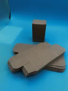 Small empty brown boxes for packaging