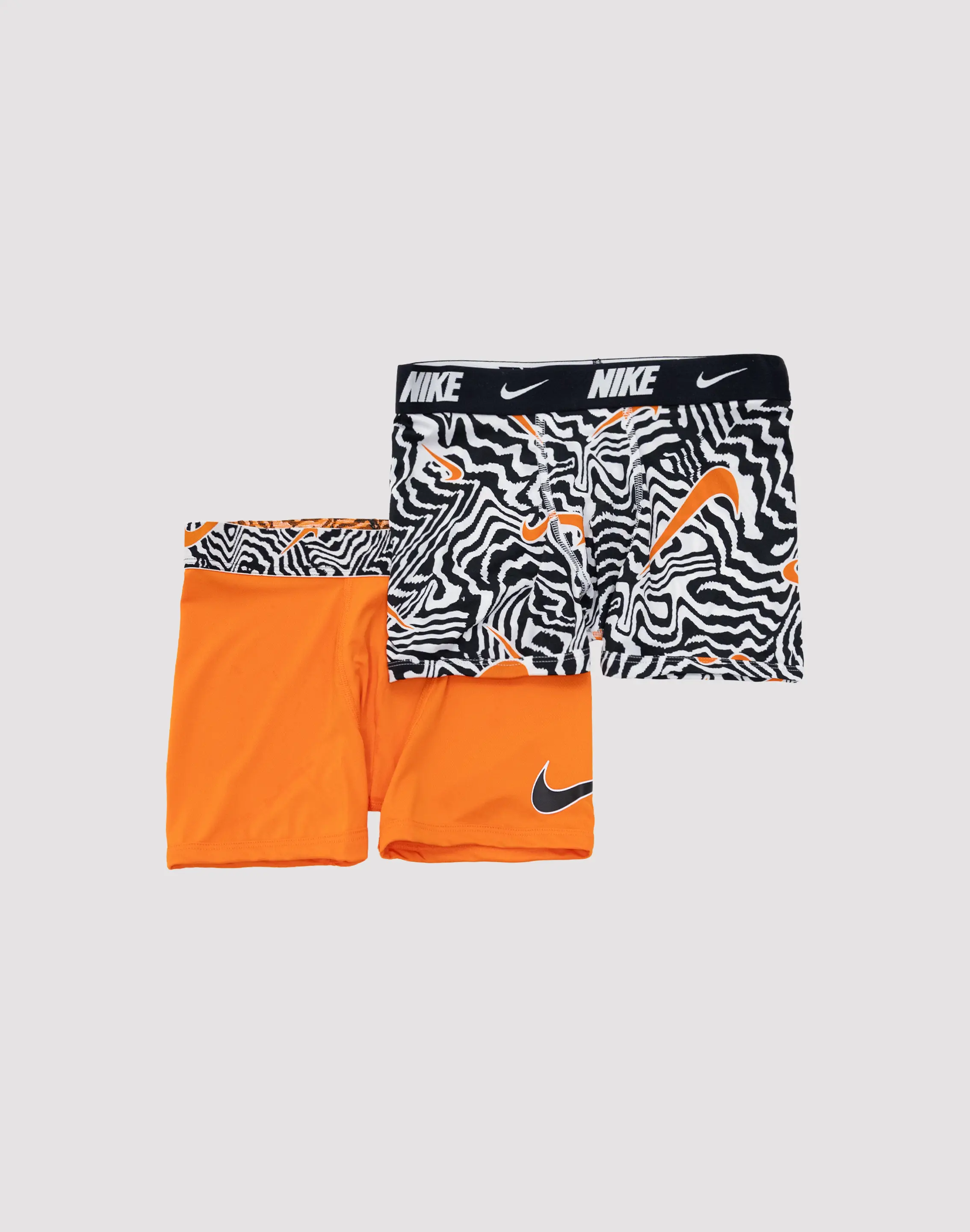Kids Nike 2-Pack Dri-FIT Printed Boxer Briefs Grade-School