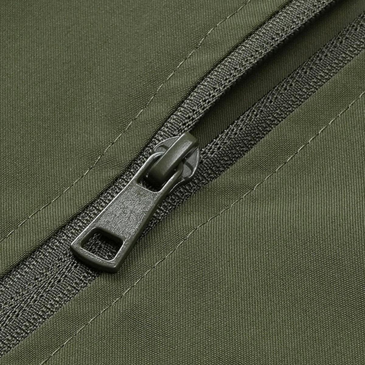 Men's Solid Color Flight Jacket Casual Coat, Versatile Casual Stand Collar Zipper Long Sleeve Coat, Zipper Jacket, Polyester Fiber Jacket, Suitable for Spring and Autumn Outdoor Use. Menswear Beige