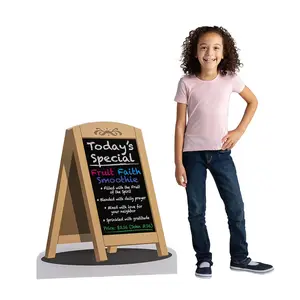 32" Food Truck VBS Sandwich Board Cardboard Cutout Stand-Up