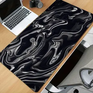 Artistic vortex pattern large Mouse Pad Desk Mat Stitched Edge Non-Slip Keyboard Gaming pad office rug Mouse carpet Extended pad