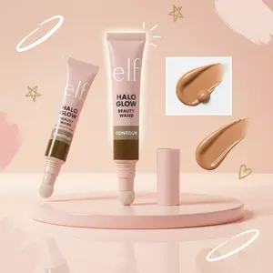 nwt.e.l.f. Halo Glow Contour Beauty Wand, Medium/Tan, 0.33 fl oz