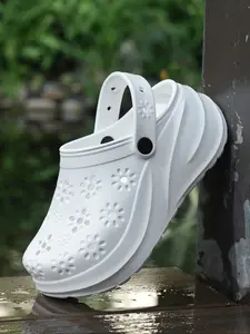 Women's Fashion Eva Sandals, Minimalist Style, Breathable Beach Slippers, Thick Sole, All Season Wear, Comfortable Outdoor Shoes