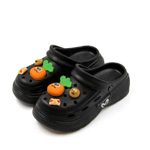 Womens Sandals With Cute Carrot Decorations Premium EVA Material Soft Lightweight Comfortable Non Slip Sole Breathable Cool Slippers For Home Indoor Summer Beach Daily Walking Wear Flipflop