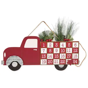 Design Imports Christmas Tree Truck Advent Calendar