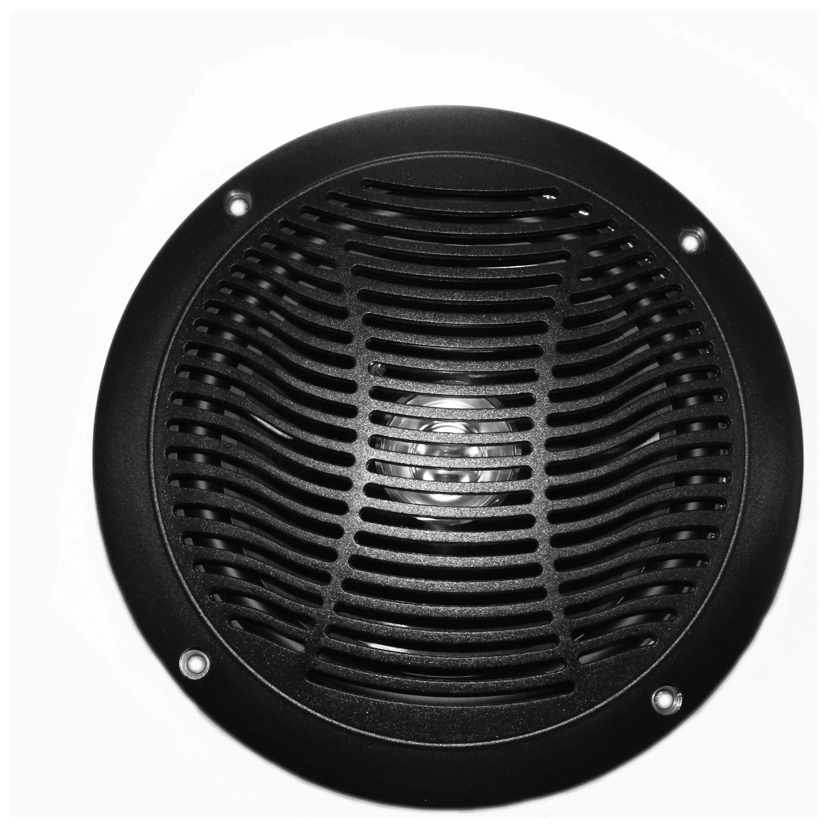 PQN Audio P6T-RV6104BK 6 in. Waterproof Lightweight Dual Cone RV Speakers, Black - Set of 2, High-Watts Audio for Motorcycles, Trailers, Campers