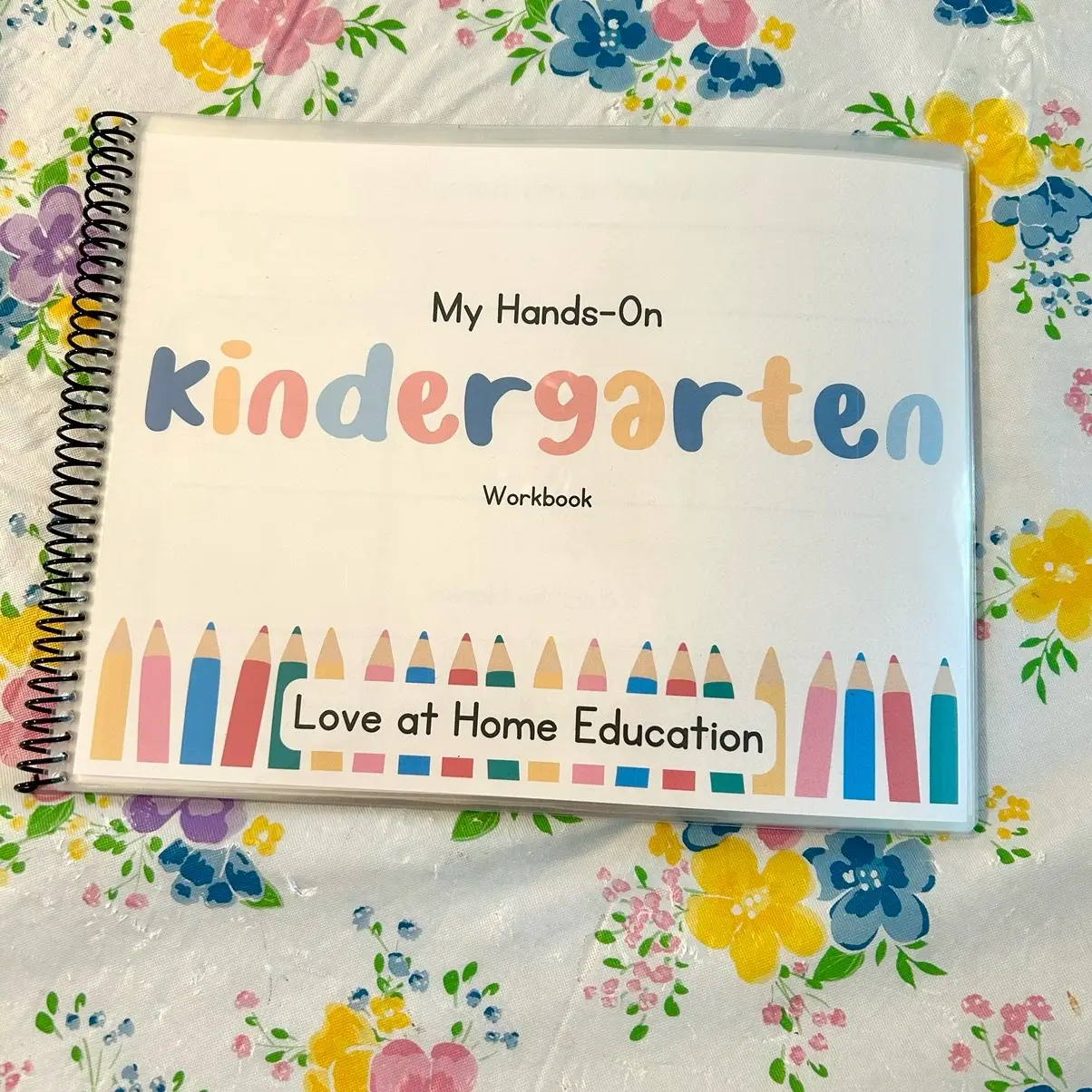 My Kindergarten Learning Workbook- Name, Birthday, Address, Phone, Math, ABC’s, Colors, Shapes