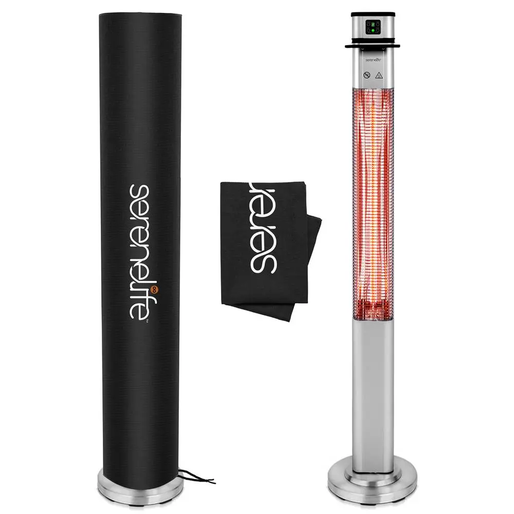 Patio Heater Dust Cover, Heavy-Duty Home Care Supplies, 8'' x 57.1'' Outdoor All-Purpose Cover, Durable Polypropylene Fabric, UV-Sun Protection, Tearproof, Waterproof