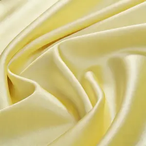 19.5mm Stretch Mulberry Silk Satin Fabric, 55 Inch Width, Soft Drape Full Silk Material, Ideal for Dresses, Camisoles, Home Wear, Wedding Gowns