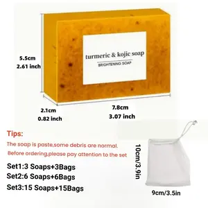 Turmeric Moisturizing Cleanser Soap - Kojic Acid Glow + Acne Relief | Unisex Skincare soap