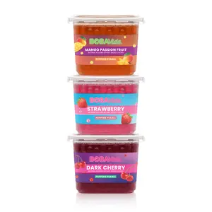 BobaVida "Springtime Special" Mango, Strawberry, Cherry Popping Pearls