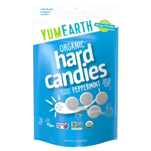 YumEarth Organic Hard Candies, Peppermint, 3.3 oz (93.6 g) YumEarth Organic Hard Candies, Peppermint, 3.3 oz (93.6 g)