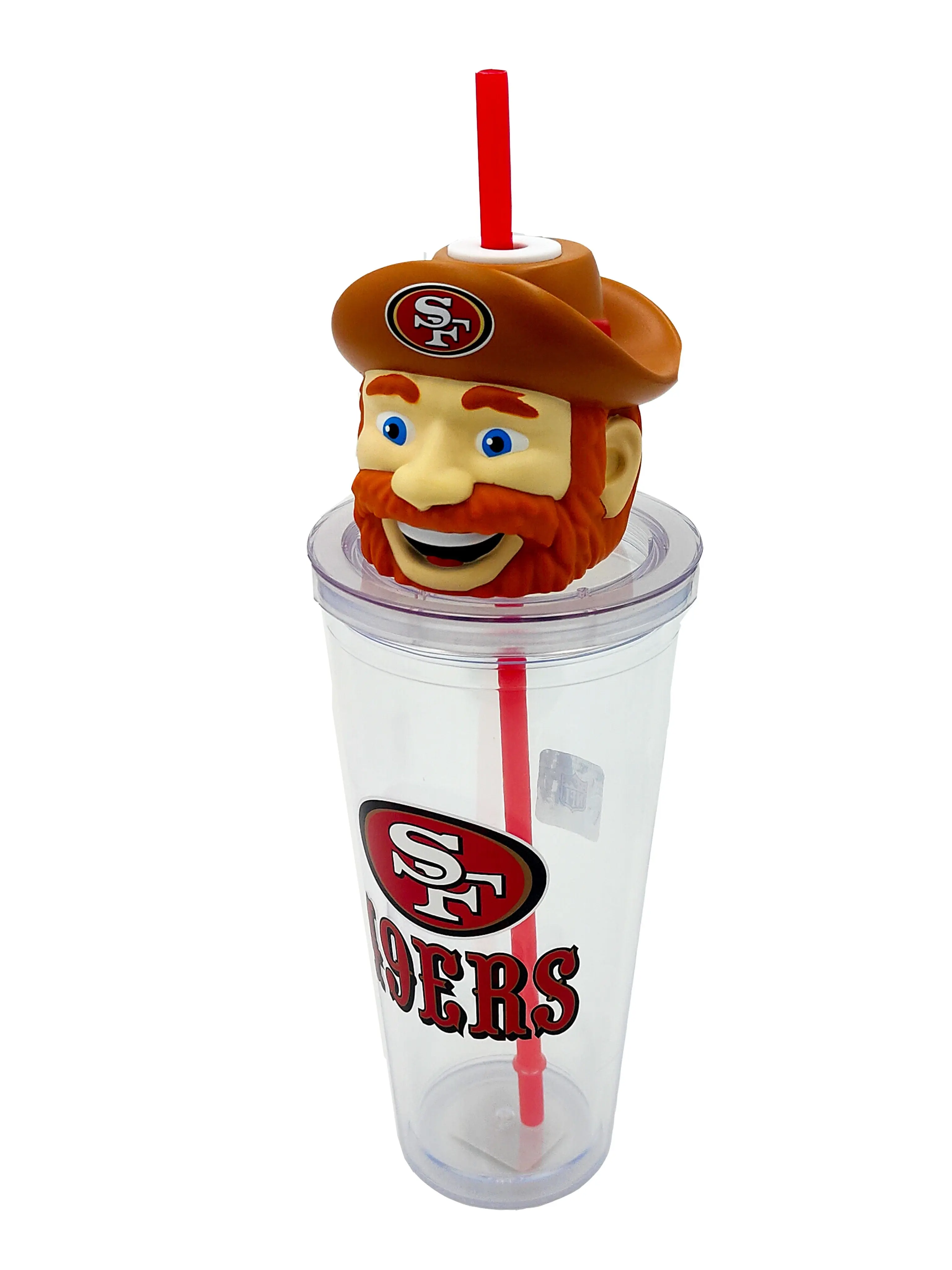 NFL Mascot Lid 24oz Sipper NFL Mascot Lid 24oz Sipper