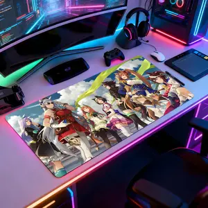 U-Uma Musume Pretty Derby Mouse Pad Mousepad Large Gaming LockEdge Thickened Computer Keyboard Table Desk Mat