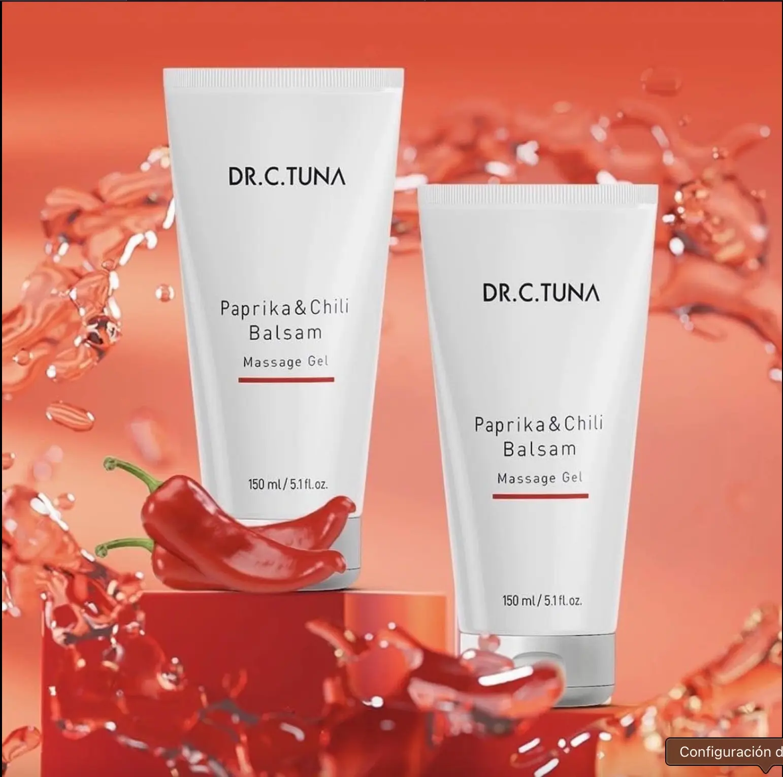 Gel para masajes térmico con paprika y chile Treatment Relaxing Solution Healing Bathroom Therapeutic Therapy Healthcare