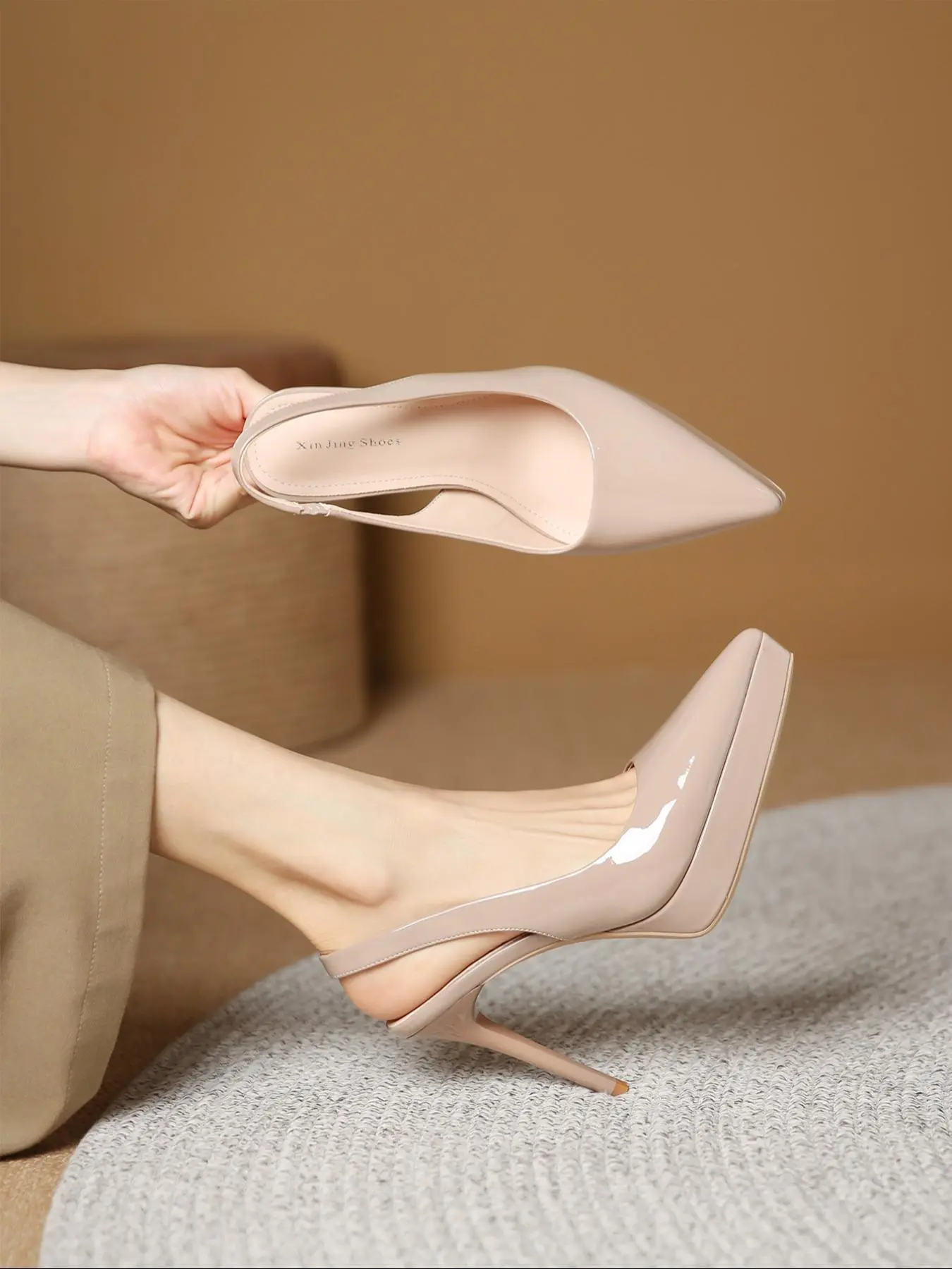 Women's Stylish Fashionable Solid Color Stiletto Heels, Elegant Pointed Toe High Heel Pumps for Party, Daily Clothing Decor for Women, Classy Party Nightclub Shoes, Party Footwear, Elegant Stilettos