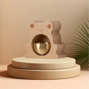 Magnetic Door Chime Bell - Self-Adhesive No Drill Shopkeeper Doorbell with Crisp Clear Sound, Easy Install for Store Front Door Home Entrance Refrigerator, Cute Entry Alert Decor Gift