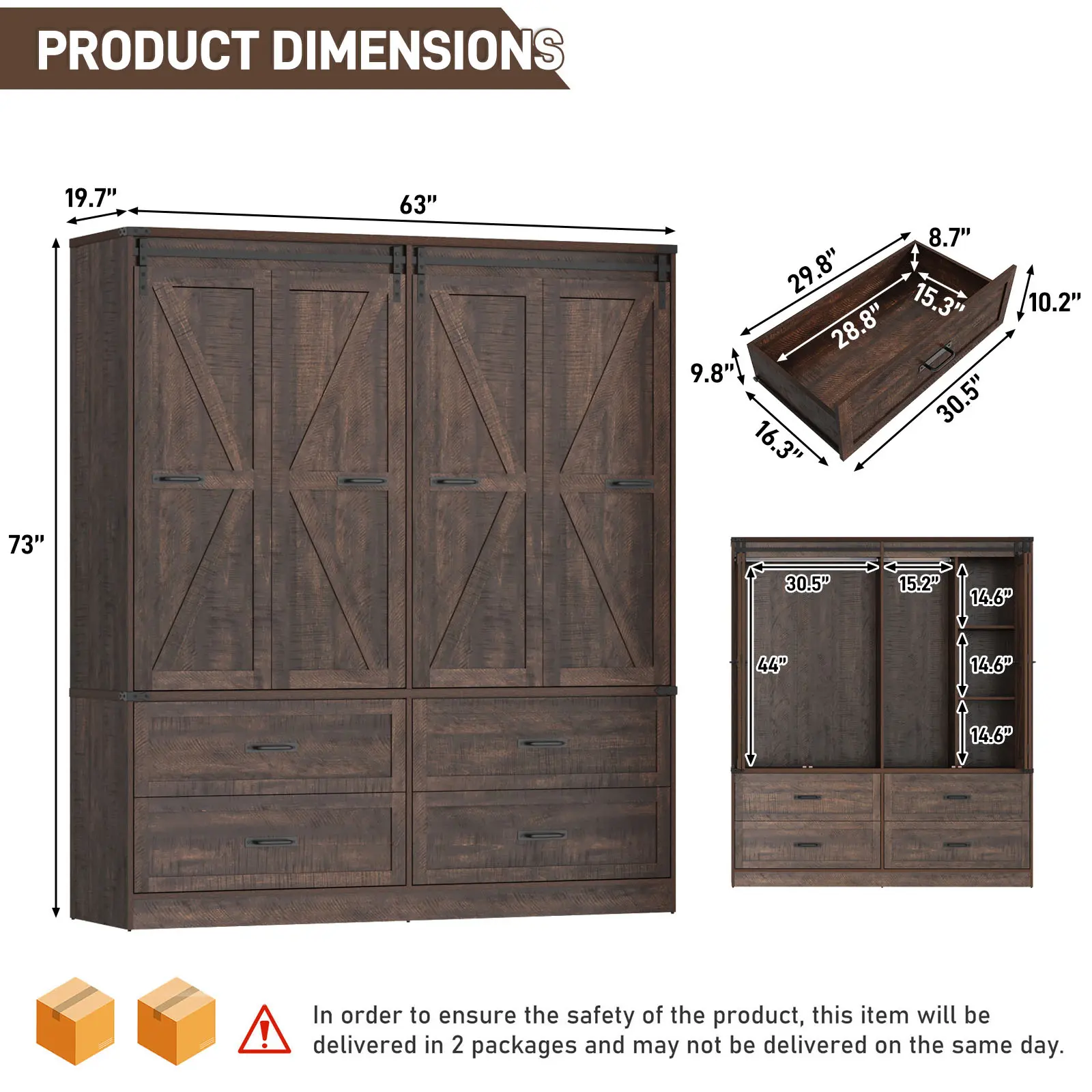 4 Doors-Brown