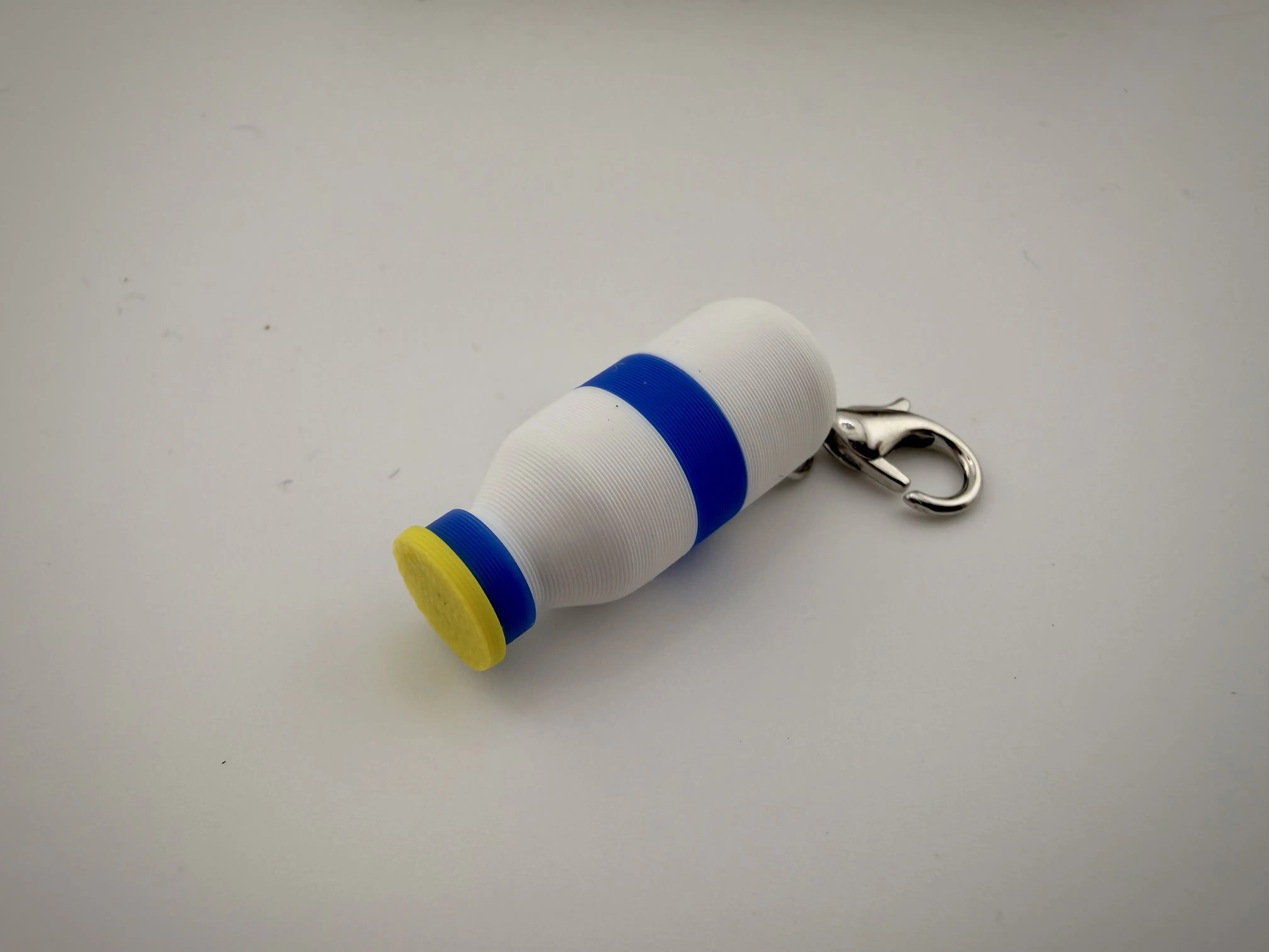 Miniature propofol bottle badge charm - milk of amnesia - fun anesthesiologist gift