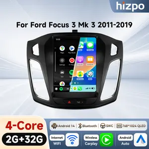 GPS Touch Screen Car Stereo Wireless Android auto with WiFi for Ford Focus 3 MK3 2011-2019 Car Radio Multimedia Head Unit Video Player