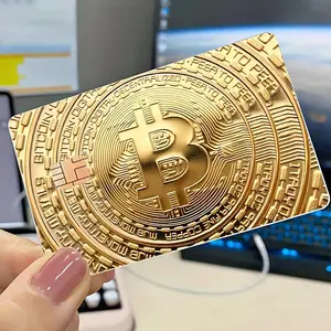 10 Pcs Debit Card Skin, Bitcoin Cover Credit Card Sticker Bitcoin Stickers for Cards Funny Debit Card Credit Card Skin Adhesive Stickers