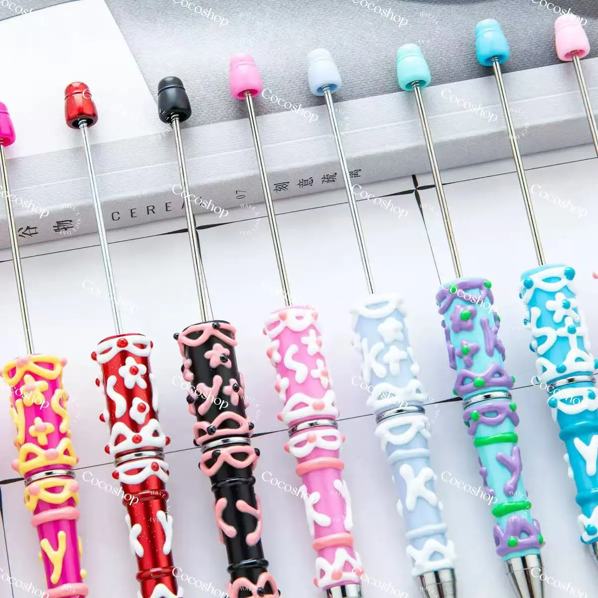 #CocoShop02 Open  in POST--- Beadable Bags Pen /Chain /Charm /Bookmark /Beer Openner/ Comb